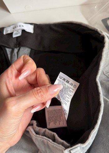 Gri kadife pantolon - Görsel 6