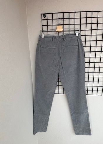 Gri kadife pantolon - Görsel 4