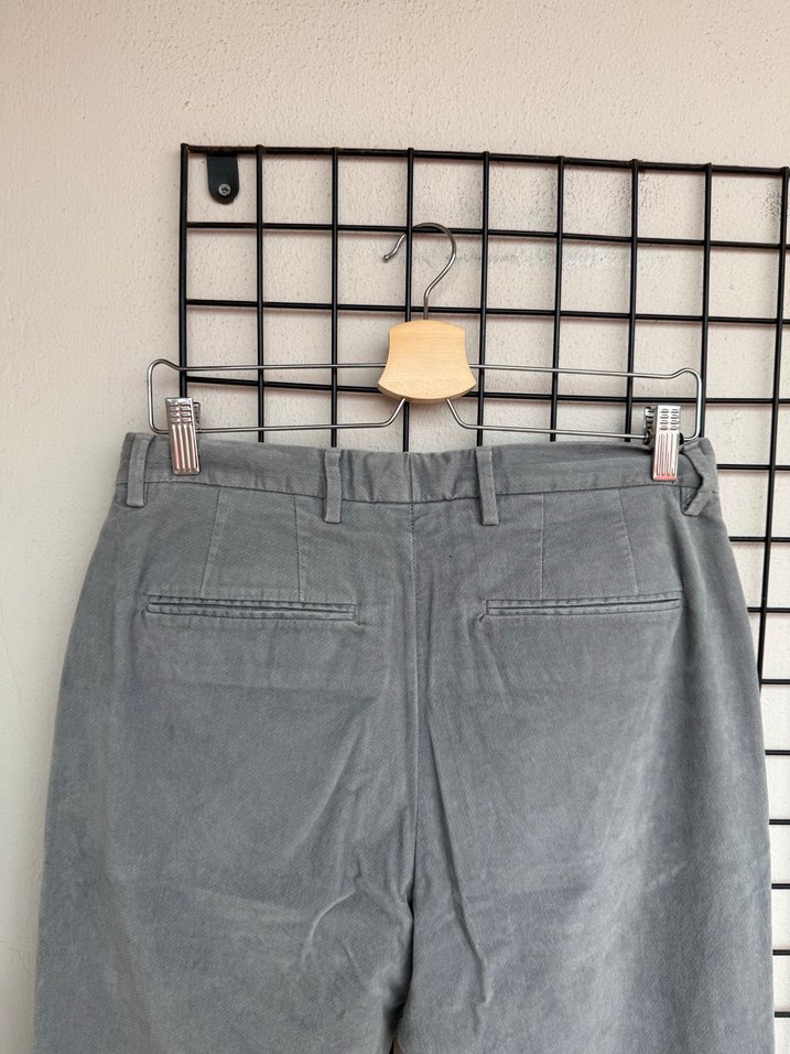 Gri kadife pantolon - Görsel 5