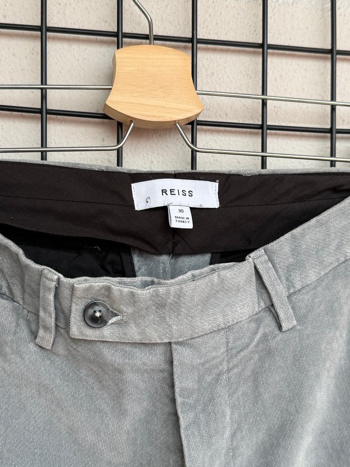 Gri kadife pantolon - Görsel 3