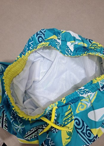 Erkek Çocuk Renkli Desenli Mayo Şort - Görsel 4