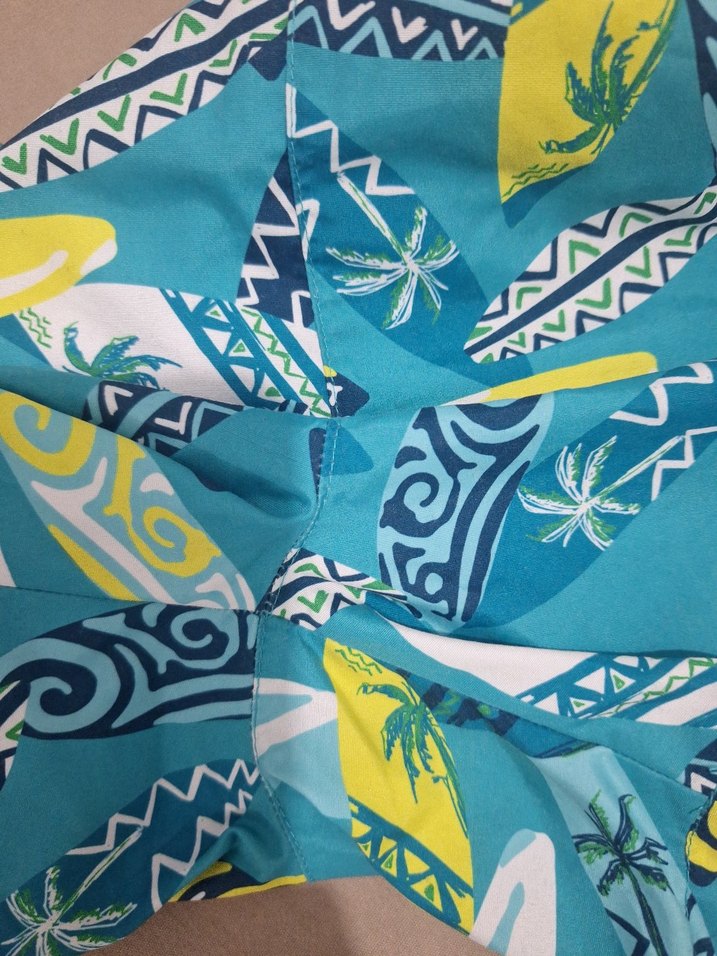 Erkek Çocuk Renkli Desenli Mayo Şort - Görsel 5