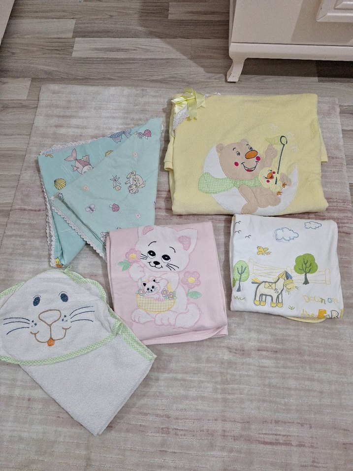 Pembe Baskılı Çocuk Battaniyesi - Görsel 4