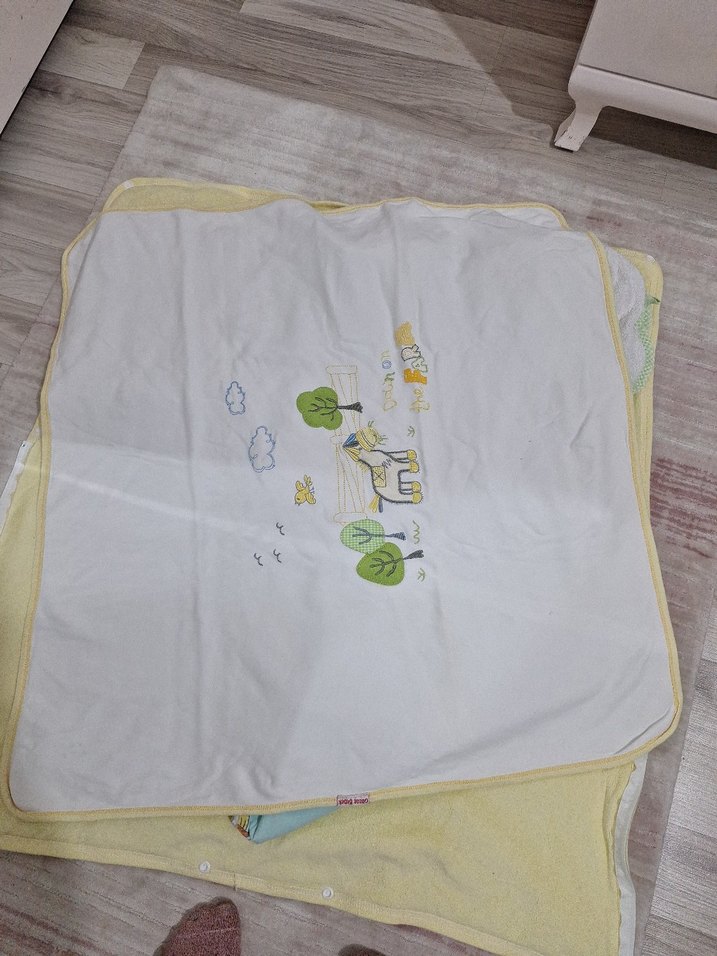 Pembe Baskılı Çocuk Battaniyesi - Görsel 2