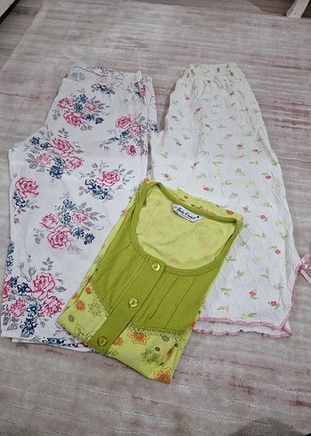 Kolsuz Hamile ve Emzirme Gecelik Midi Boy - Görsel 11