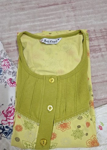 Kolsuz Hamile ve Emzirme Gecelik Midi Boy - Görsel 7