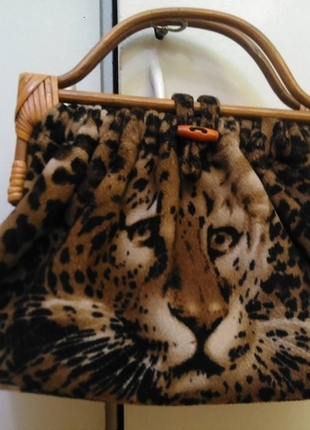 Leopar çanta