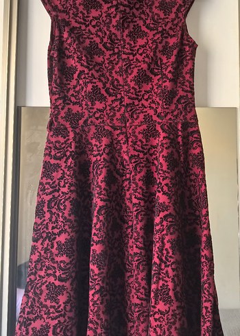 Bordo Desenli jile - Görsel 3