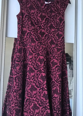 Bordo Desenli jile - Görsel 4