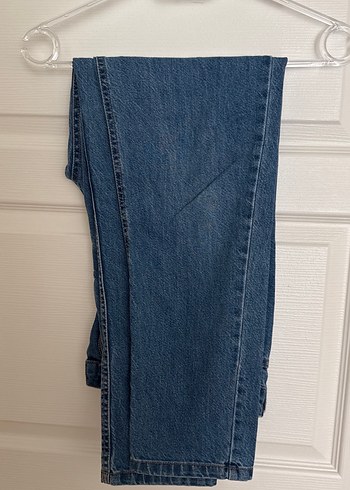Bershka Mavi Jean Kot Pantolon 38 Beden