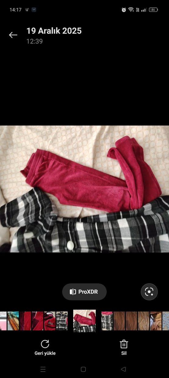 Gri Ekose Düğmeli kız çocuk kaban - Görsel 2