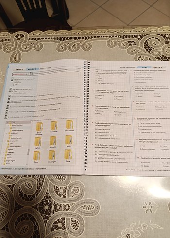 Beden Renk 5. Sınıf Bilişim Teknolojileri ve Yazılım Defteri