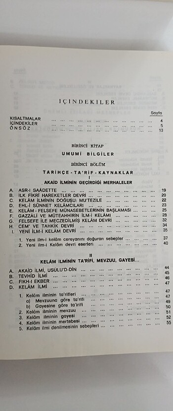 Beden Kelam İlmi Giriş