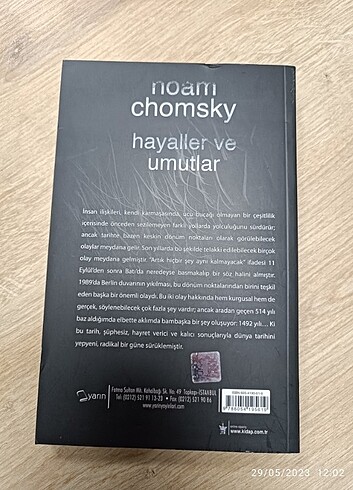  Noam Chomsky Hayaller ve Umutlar 