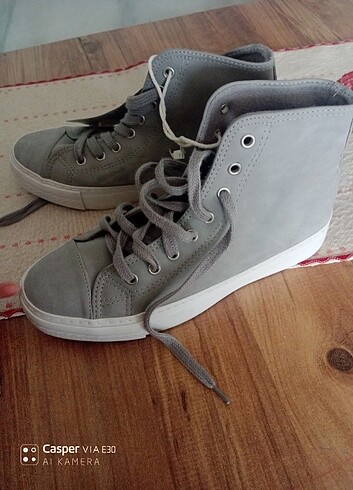 40 Beden gri Renk Bayan convers ayakkabı