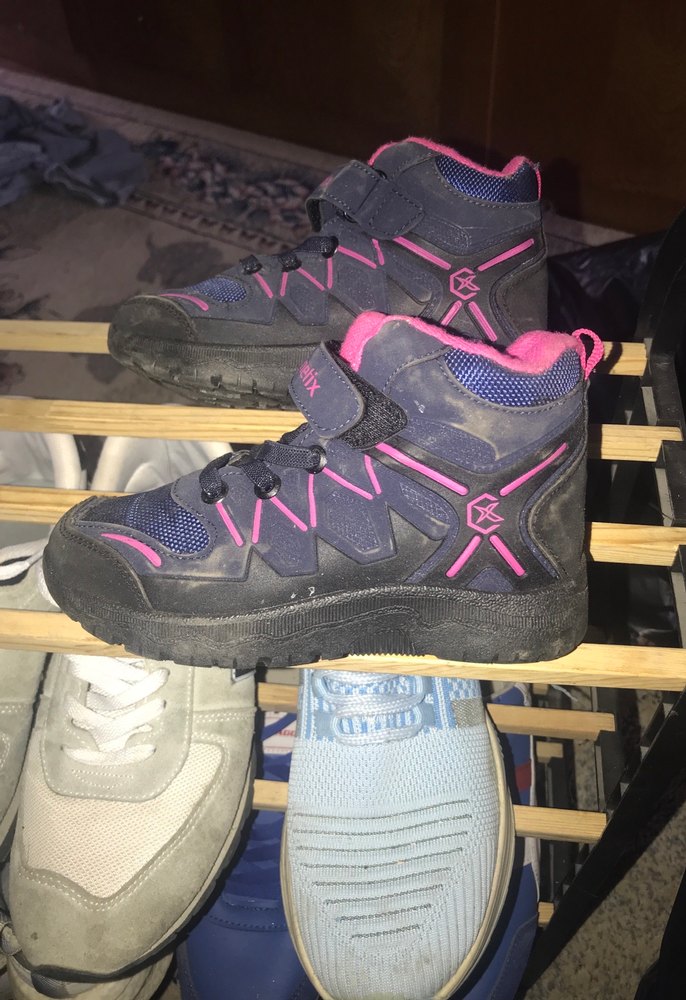 Kinetix Kız Çocuk Gri-Pembe Spor Ayakkabı - Görsel 3