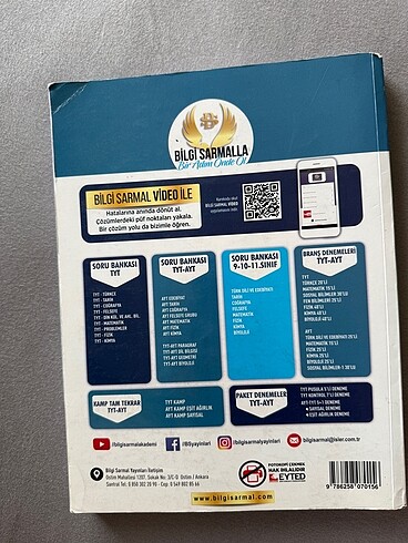  Bilgi sarmal matematik soru bankası