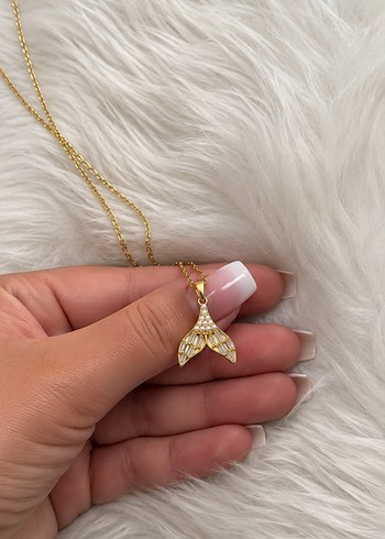 Accessorize  Altin Balik Kuyrugu Kolye