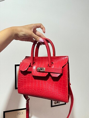 Beden Kırmızı hermes model çanta