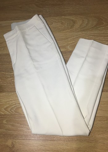 LC Waikiki Beyaz Duz Pantolon