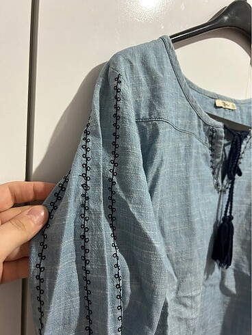 xs Beden mavi Renk LTB Denim (kot) Bluz