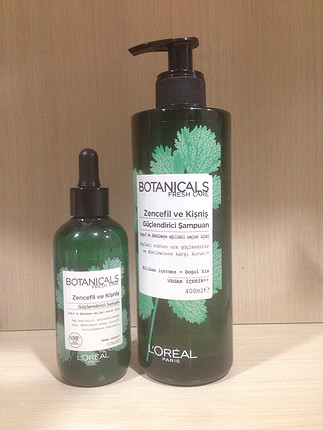 Botanicals Fresh Care Zencefil Ve Kişniş Şampuan & Serum L'oréal Paris Saç  Bakımı %20 İndirimli - Gardrops