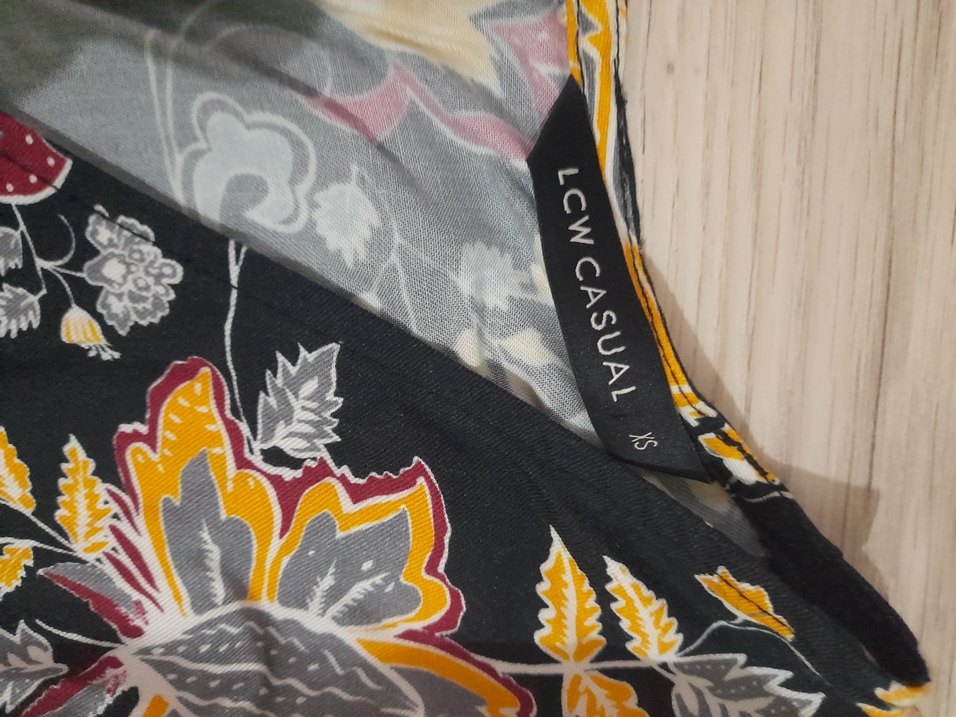 Çiçek Desenli Uzun Bohem Elbise - Görsel 2