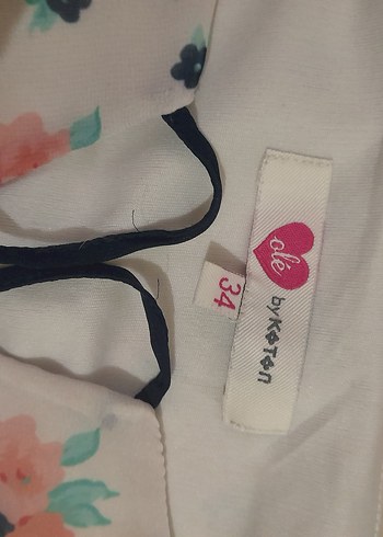 Bohem Çok Renkli Midi Elbise - Görsel 2