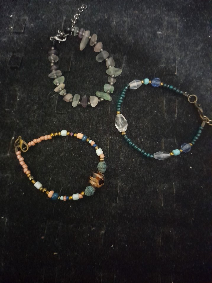 Bohem Çok Renkli Boncuklu Bileklik Seti - Görsel 2