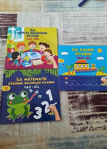 2-4 yaş yaz sil etkinlik kitabı