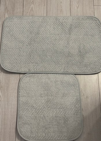 Beden Madame Coco Açık Gri Banyo Paspası