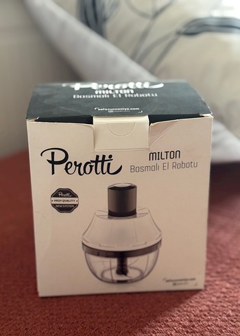 Perotti Milton Basmalı El Robotu Beyaz-Pembe