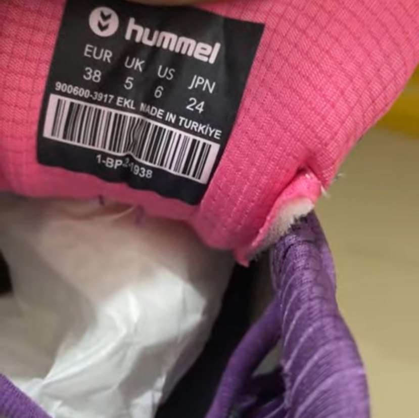 38 39 hummel almadan numara sorunuz - Görsel 2