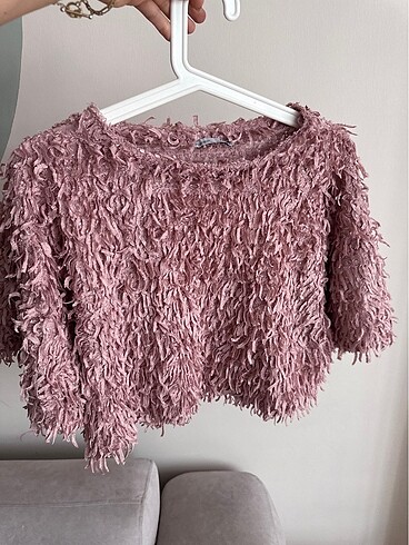 Zara crop bluz