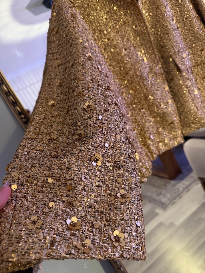 zara payetli kaban - Görsel 4