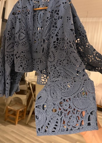 Zara dantel hırka - Görsel 2