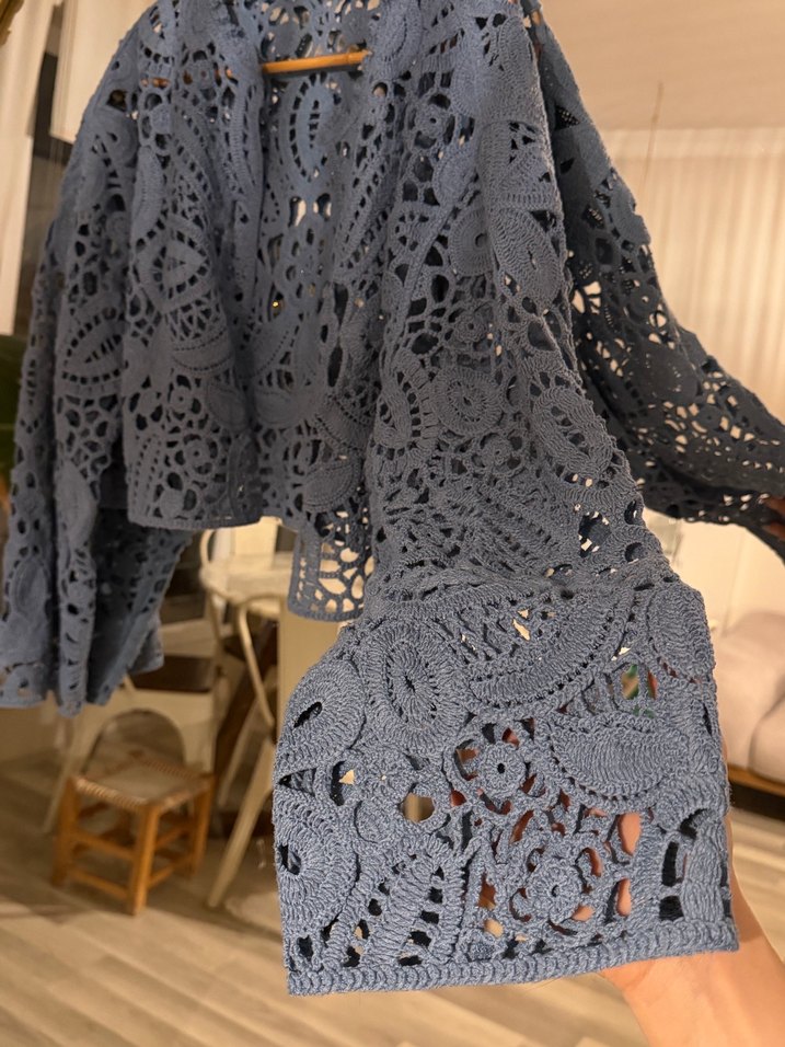 Zara dantel hırka - Görsel 2