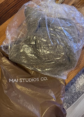 MAİ Kahverengi,tütlü Midi Kadın Kaban - Görsel 2