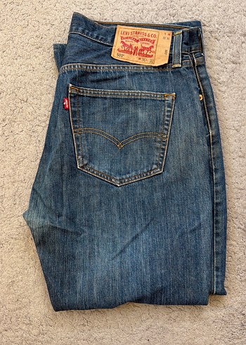 Levis 501 Mavi Denim Jean