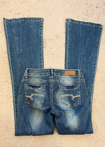 American Vintage Pullit Low Rise İspanyol Kesim Vintage Pantolon Jean
