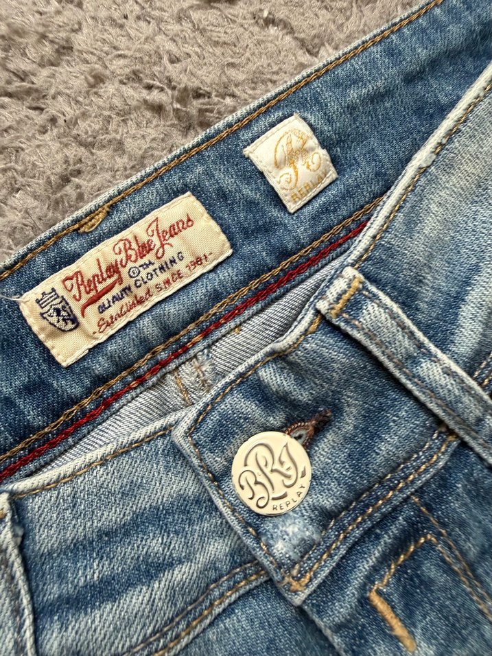 Replay Açık Mavi Denim Jean — görsel 4/7