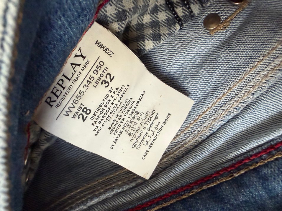 Replay Açık Mavi Denim Jean — görsel 5/7