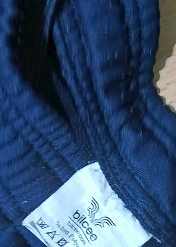 Erkek Lacivert Spor Eşofman Altı Velcro Detaylı - Görsel 2