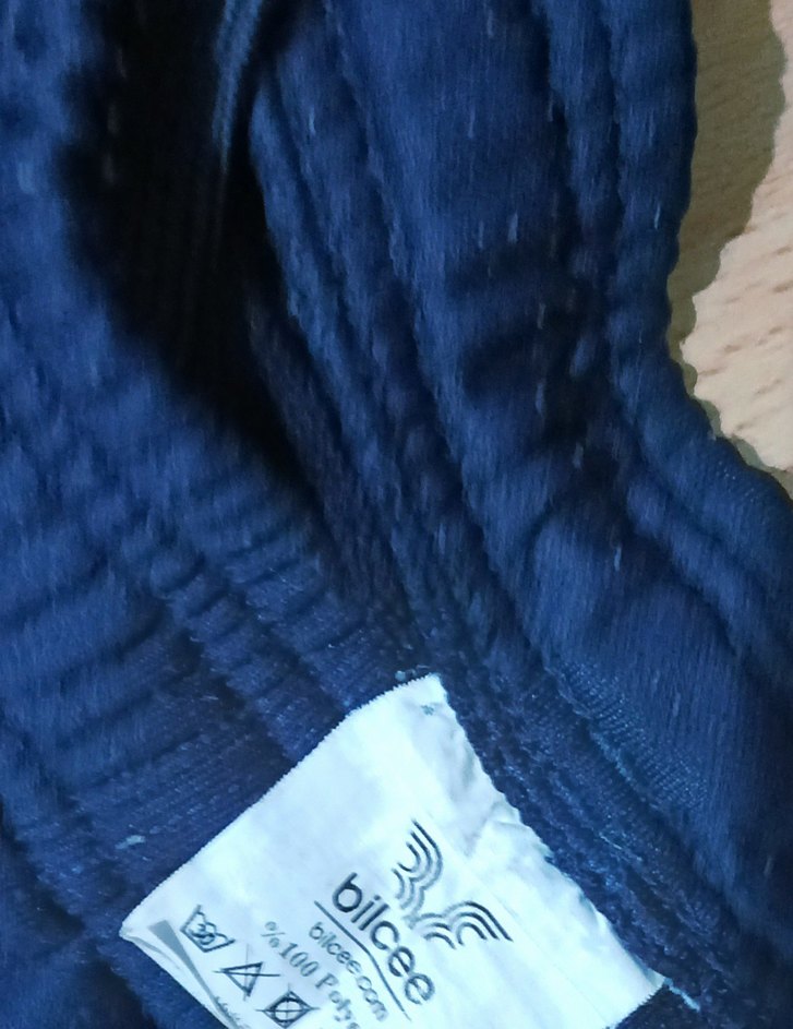 Erkek Lacivert Spor Eşofman Altı Velcro Detaylı - Görsel 2