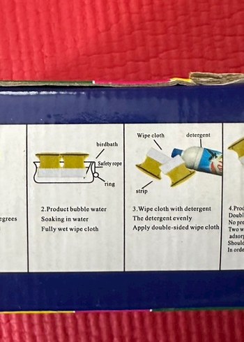 Renkli Sarı Cam Temizleyici Aparat - Görsel 6