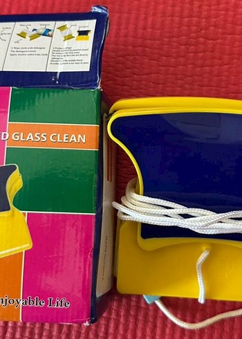 Renkli Sarı Cam Temizleyici Aparat - Görsel 4