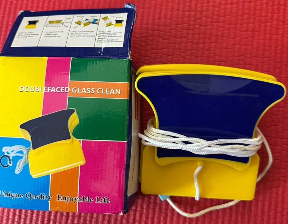 Renkli Sarı Cam Temizleyici Aparat - Görsel 4