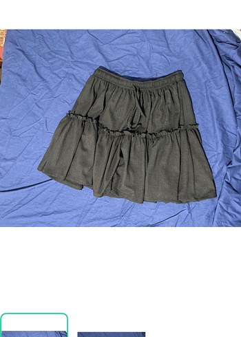 Koton Siyah Katli Mini Etek Rahat Ve Sik