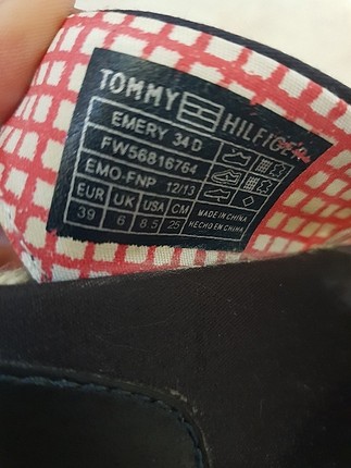 39 Beden lacivert Renk tommy hilfiger dolgu topuk 