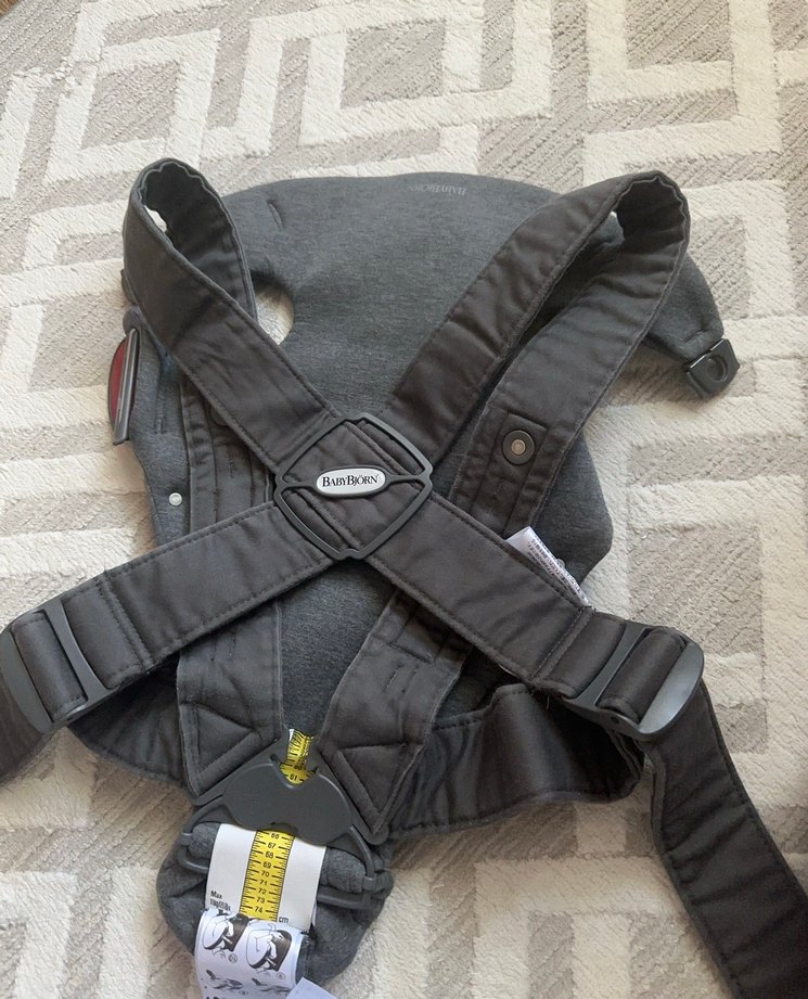 Gri Bebek Taşıyıcı Kanguru - Görsel 3